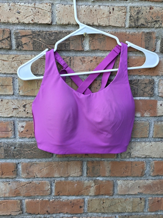 lululemon athletica Other - lululemon athletica Bright Magenta Crossback Sports Bra